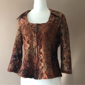 NueVa lace blouse / jacket